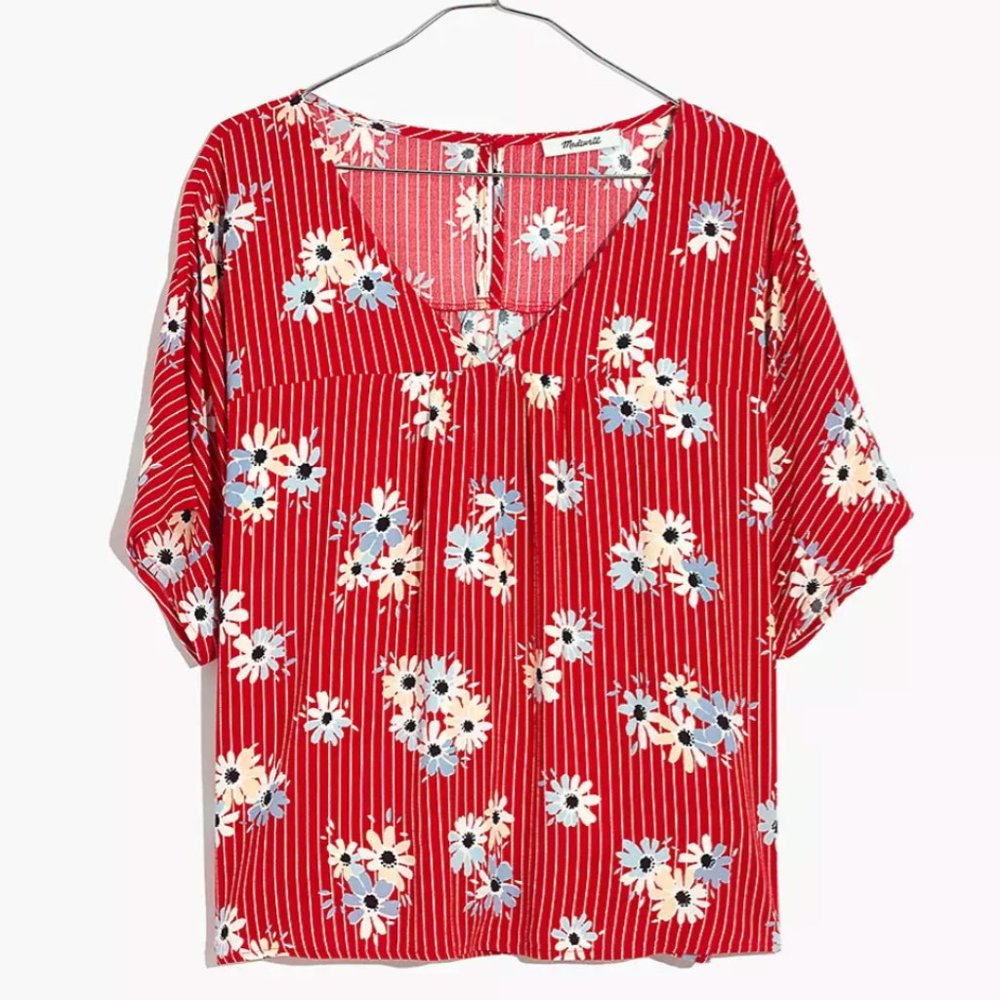 Madewell Rhyme Top in Daisy Society